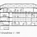 Schnitt und Grundriss 1 : 500