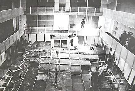 Einzug der Komödianten in das neue Theater im Künstlerhaus, 1974 	  